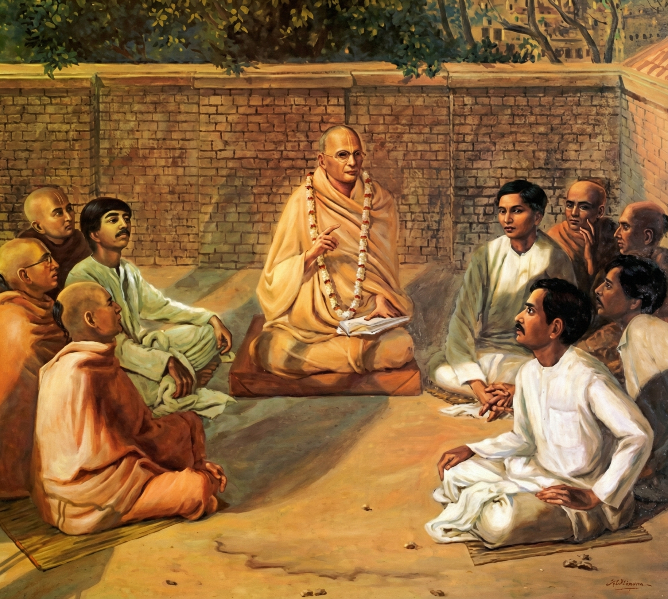 Meeting Spiritual Master