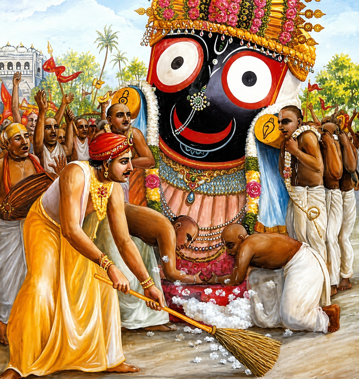 Chhera Pahara and Jagannath Ratha Yatra: Why the King of Puri Sweeps the Chariots